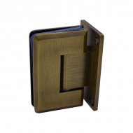 Shannon Range - Wall To Glass Shower Hinge - Antique Brass