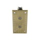 Shannon Range - Wall To Glass Hinge - Brushed Satin Brass