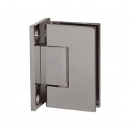 Shannon SQ Range - Wall To Glass Hinge -- Satin Chrome