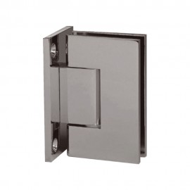 Shannon SQ Range - Wall To Glass Hinge -- Satin Chrome