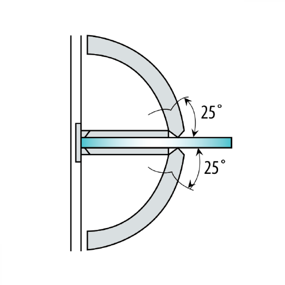Shannon SQ Range - Single Wing Wall To Glass Shower - Antiqu