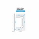 Shannon SQ Range - Single Wing Wall To Glass Hinge - BLACK