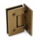 Shannon SQ Range - Single Wing Wall To Glass Shower - Antiqu