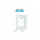 Amazon Range Wall To Glass Shower Hinge - Matt Black