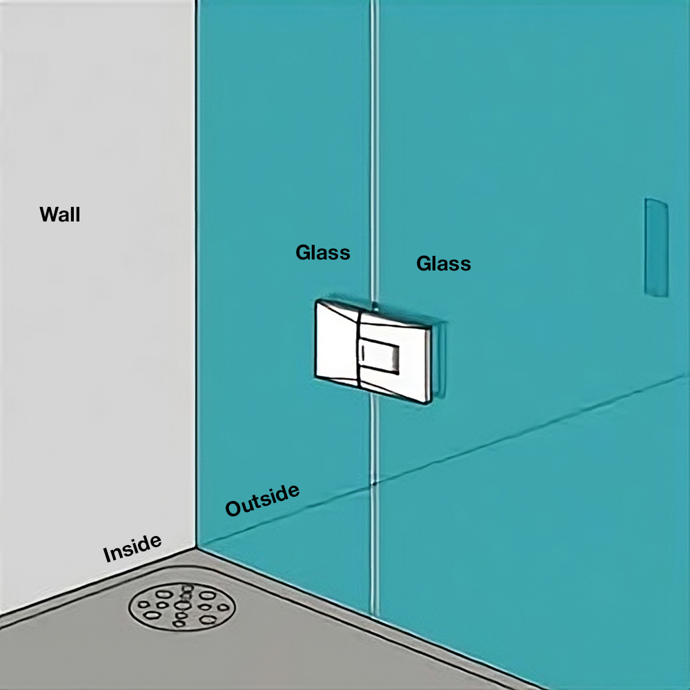 Verano Range - 180 Degree Glass 2 Glass - Matt Black