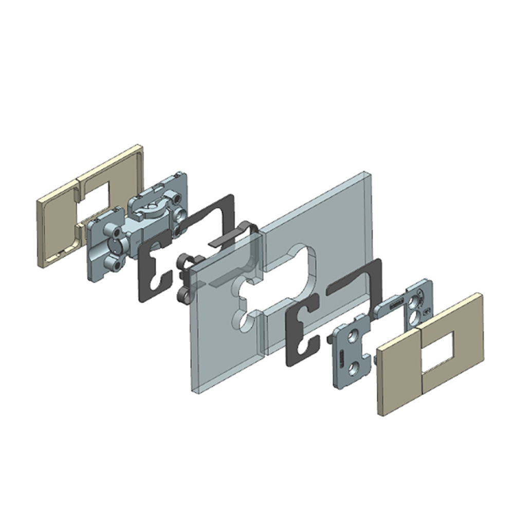 Verano Range - 180 Degree Glass 2 Glass - Matt Black