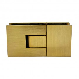 Verano Range - 180 Degree Glass 2 Glass -Brushed Satin Brass