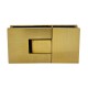 Verano Range - 180 Degree Glass 2 Glass -Brushed Satin Brass