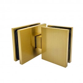 Verano Range - 180 Degree Glass 2 Glass -Brushed Satin Brass