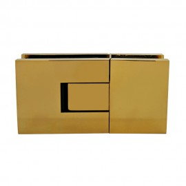 Verano Range - 180 Degree Glass 2 Glass - Polished Brass