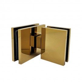 Verano Range - 180 Degree Glass 2 Glass - Polished Brass