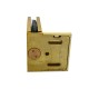 Verano Range - Single Wing Wall To Glass-Brushed Satin Brass