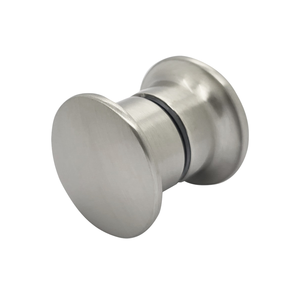 38mm x 20mm Shower Door Knob - Satin Chrome