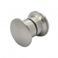 38mm x 20mm Shower Door Knob - Satin Chrome