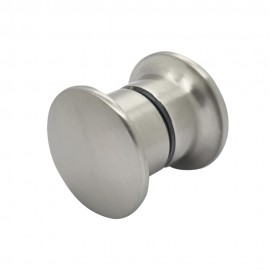 38mm x 20mm Shower Door Knob - Satin Chrome