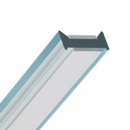 180 Degree - 12mm - Clear Glass To Glass Abutment Joint