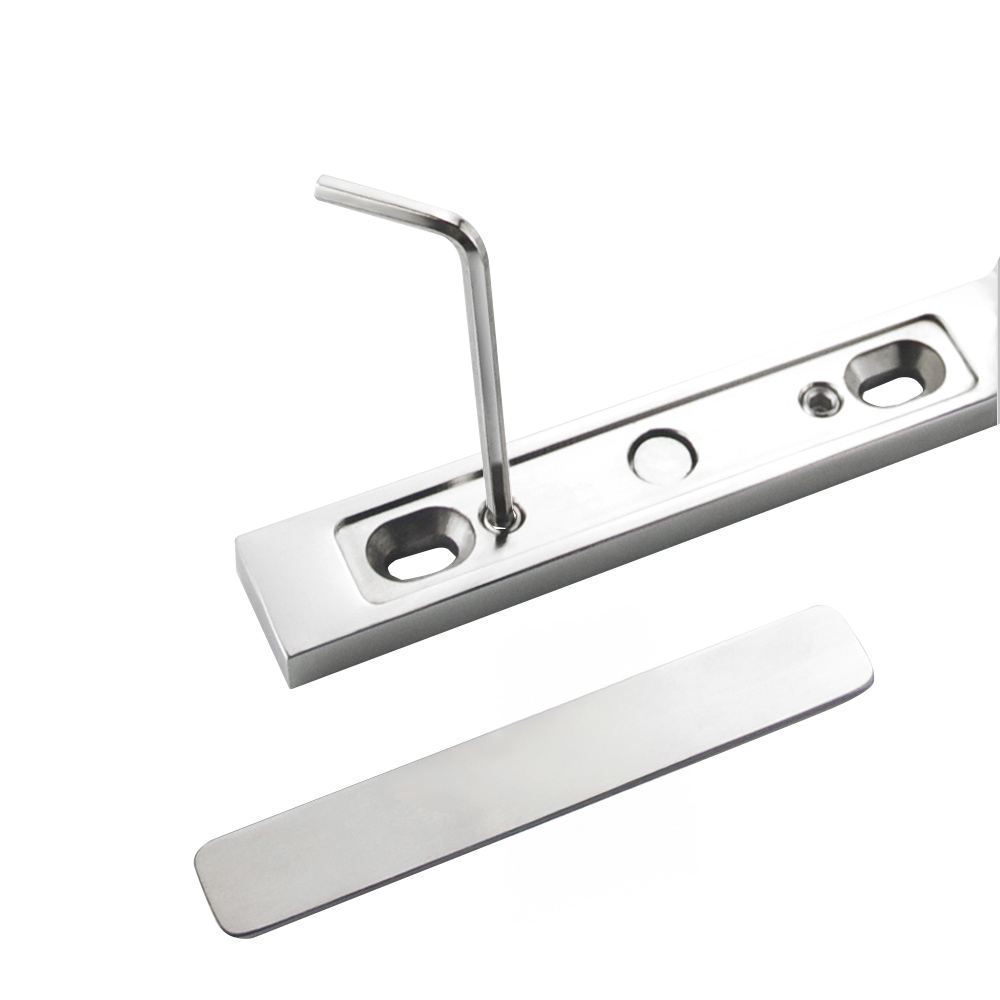 Shower Fixed Panel Support - 8-10mm Glass - Left - Chrome