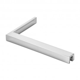 Shower Fixed Panel Support - 8-10mm Glass - Left - Chrome