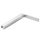 Shower Fixed Panel Support - 8-10mm Glass - Left - Chrome