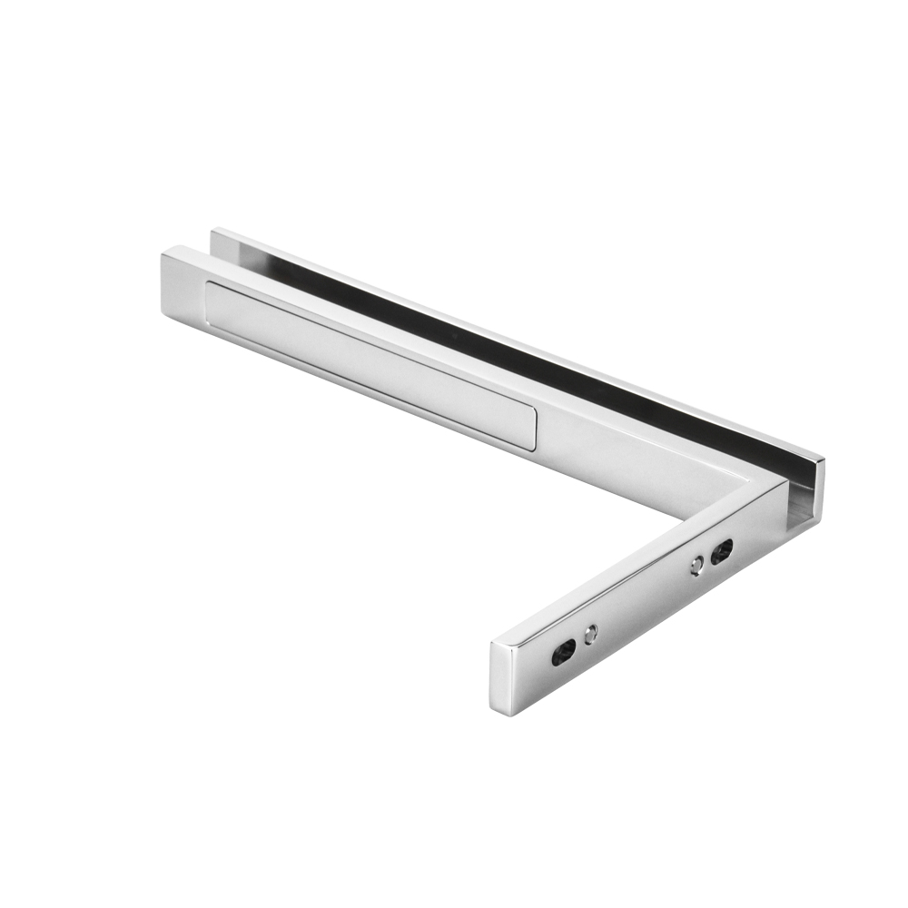 Shower Fixed Panel Support - 8-10mm Glass - Right - Chrome