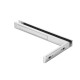Shower Fixed Panel Support - 8-10mm Glass - Right - Chrome