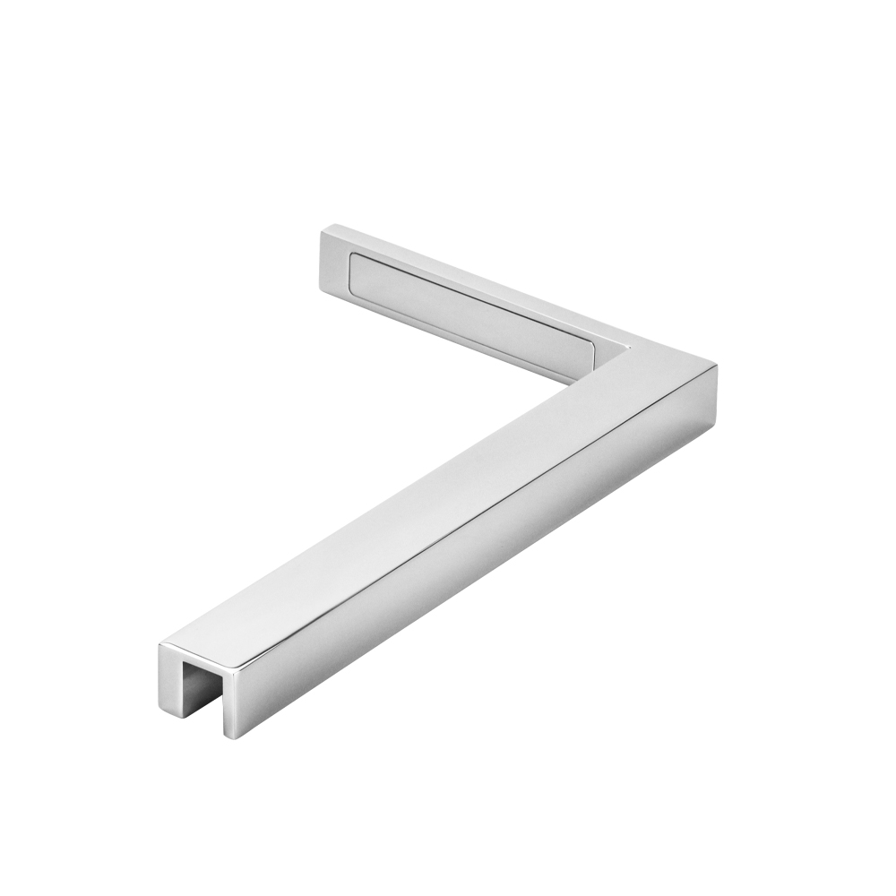 Shower Fixed Panel Support - 8-10mm Glass - Right - Chrome
