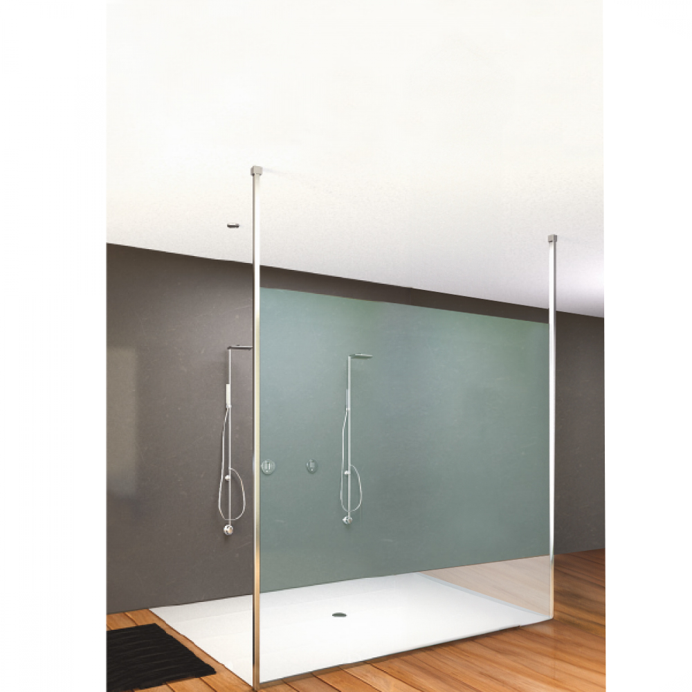 Fixed Panel Floor To Ceiling Post 8mm Glass - 2.8mtr - PA