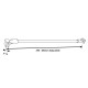 Telescopic Support Bar With Swivel Fittings On Both Ends