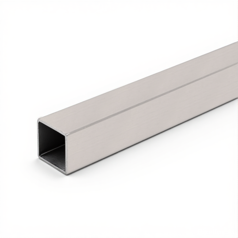 1.3 Metre Square Reinforcing Bar - Brushed Nickel