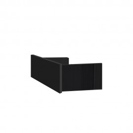 EaziRail Handrail Endcap - Black - Square