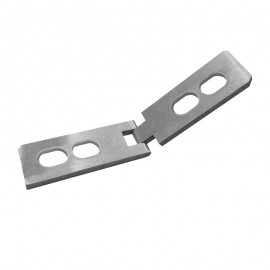 EaziRail Handrail Variable Angle Vertical Joiner - Anodised