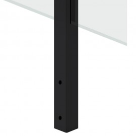 Side Mounted EaziRail Centre Post - 1100mm - Black