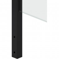 Side Mounted EaziRail End Post Left - 1100mm - Black