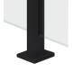 Top Mounted EaziRail Centre Post - 1100mm - Black