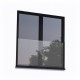 SkyForce Side Mount Balcony 1100mm High 15mm Glass - Black