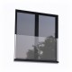 SkyForce Top Mount Kit 1100mm High 10-13.52mm Glass-Anodised