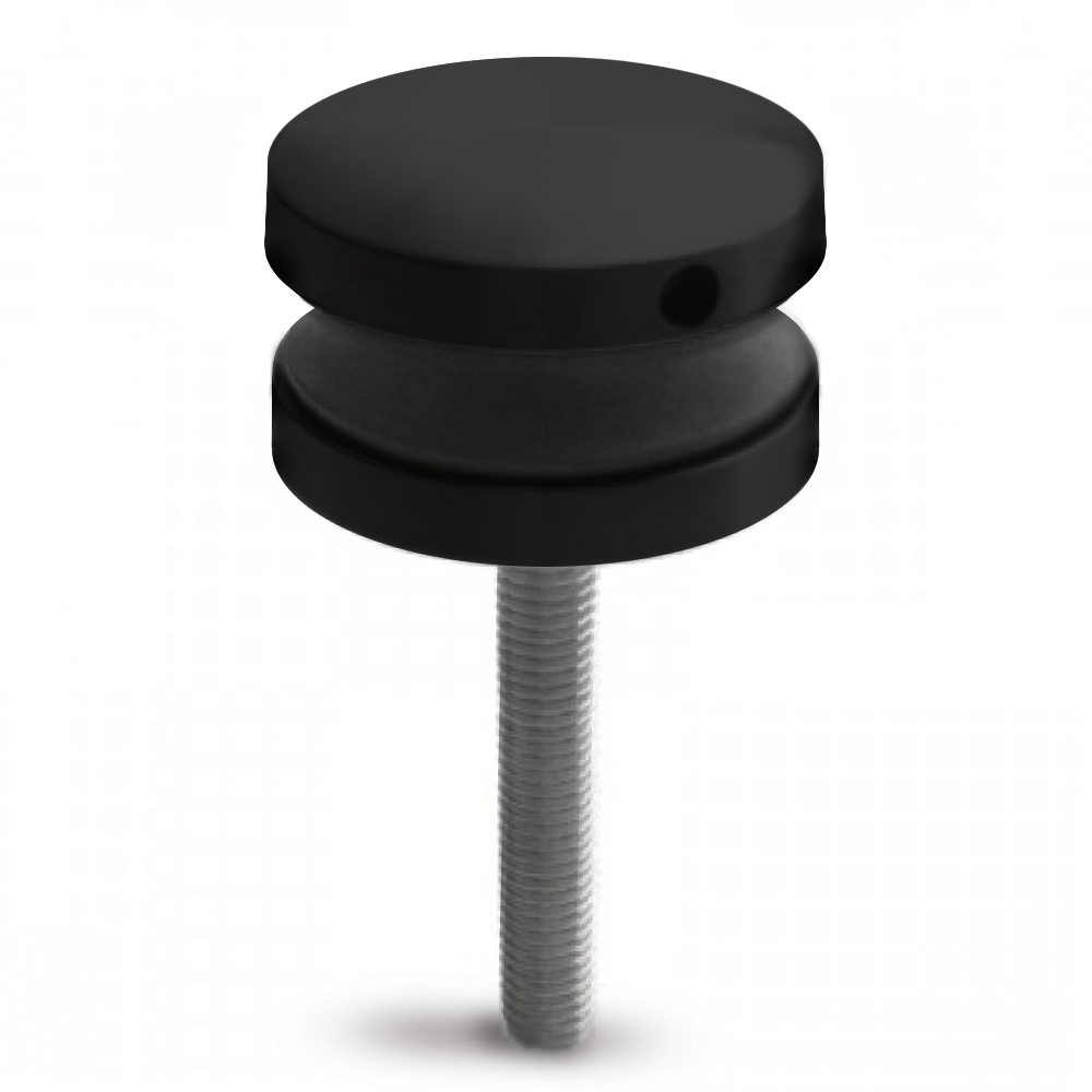 50mm Point Fixture M10 x 90 Bolt-316SS - BLACK