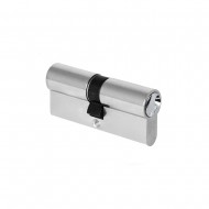 Door Rail Europrofile Cylinder - Key Alike - Polished Chrome
