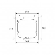 Bi-Fold Top Guide Track 3 Mtr