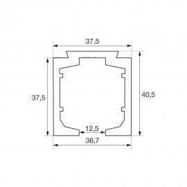 Bi-Fold Top Guide Track 3 Mtr