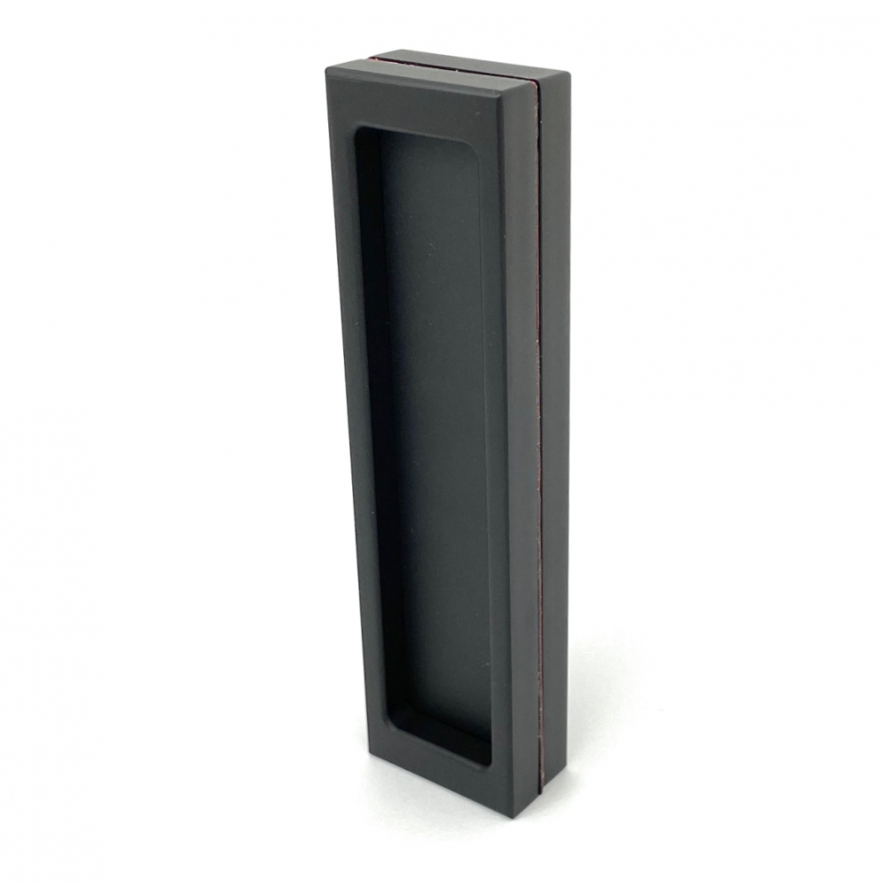 Self Adhesive Concealed Door Pull - Black - Loft Style