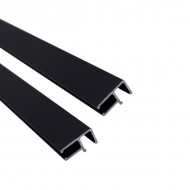 POSIglaze Aluminium Top Trim Black