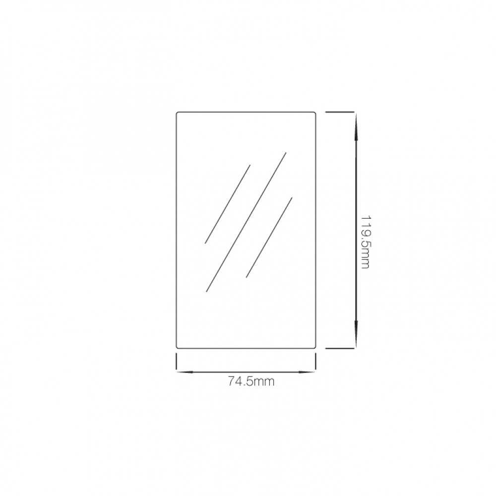 POSIglaze End Cap - One Side Cladding - Stainless Steel