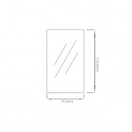 POSIglaze End Cap - One Side Cladding - Stainless Steel