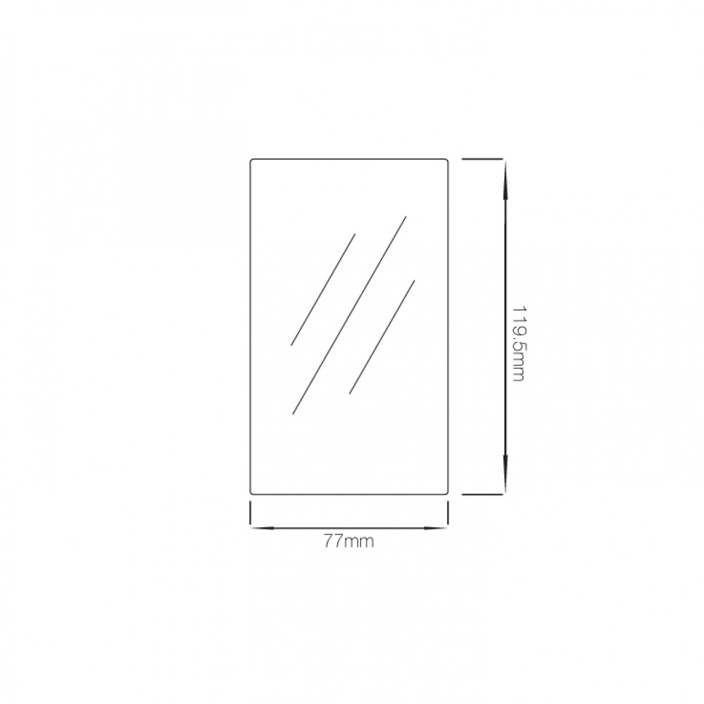 POSIglaze End Cap - Two Side Cladding - Stainless Steel