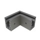 POSIglaze Side Mounted 90 Degree Int Corner - SS Effect