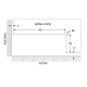 Heavy Duty Bottom Hydraulic Patch Fitting For 10-15mm Glass