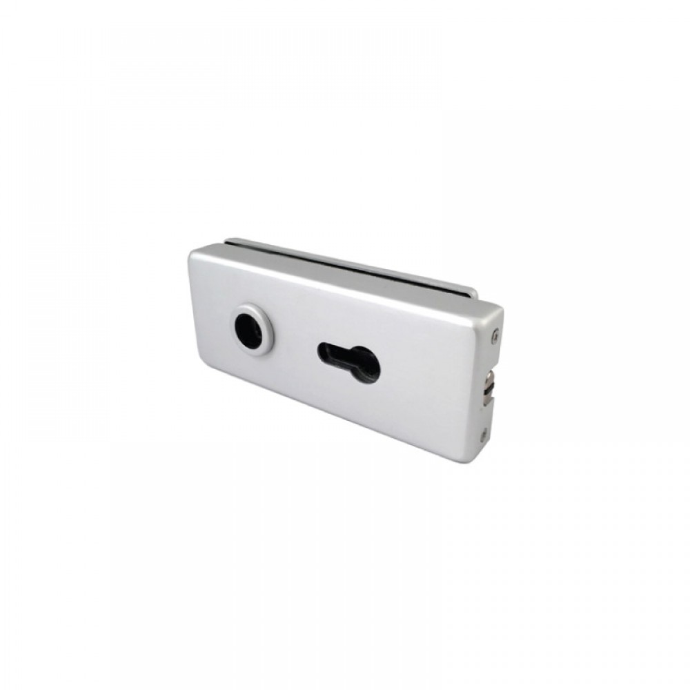 Magnetic Catch  Lever Lock - Natural Anodised