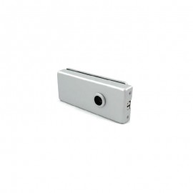 Magnetic Catch  Lever Lock- Without Lock - Natural Anodised