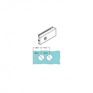 Magnetic Catch  Lever Lock- Without Lock - Black